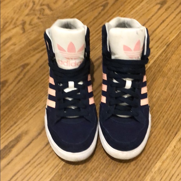 womens adidas shoes navy